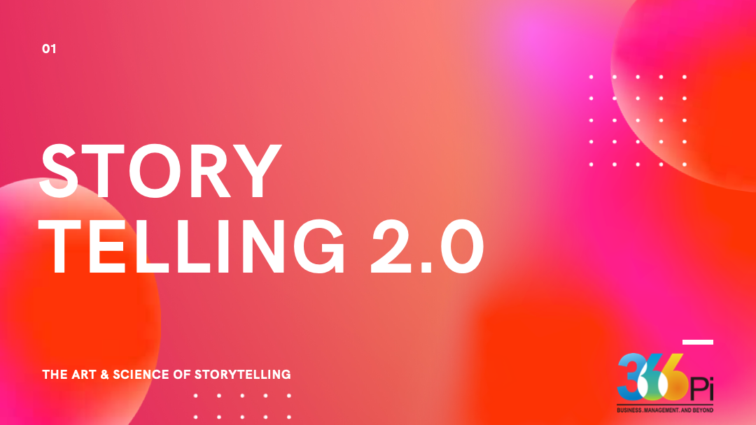 Importance of stories in brand building.